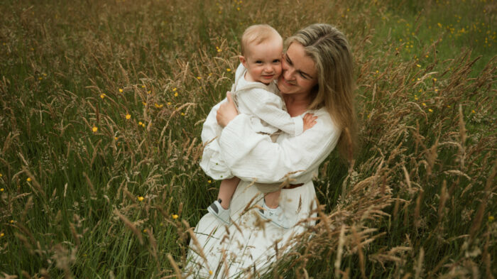 photo maman enfant normandie